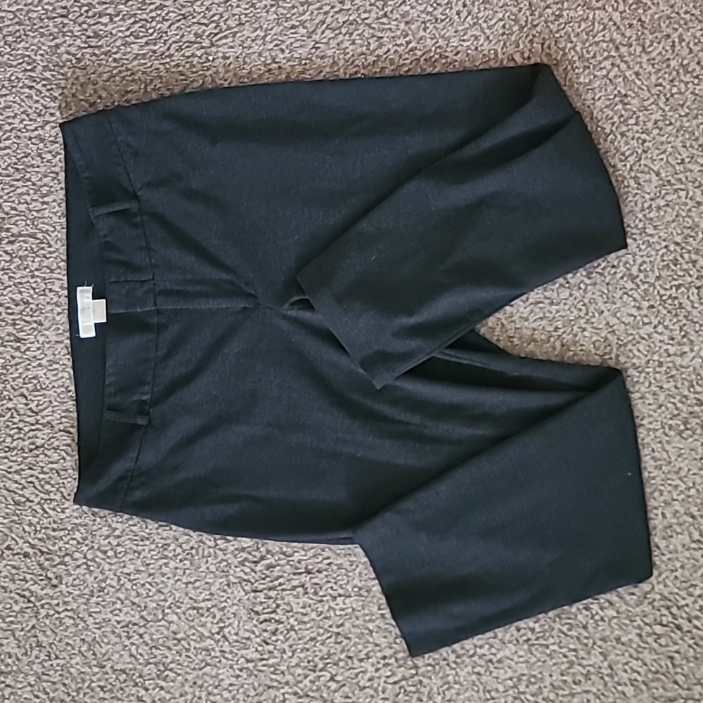 Michael Michael Kors Dark Gray Trouser career Pants Size 18W Straight legs